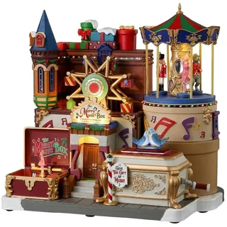 Lemax The Merry Music Box Mit 4,5v-adapter Art.-nr. 35021