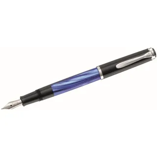 Pelikan Classic 205 Kolbenfüller blau-marmoriert F (fein), 1 St.