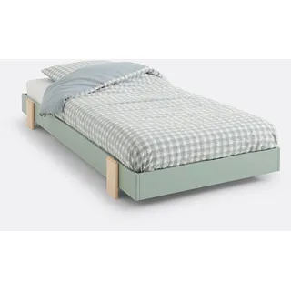 Stapelbett Pyla, Kiefer Massiv 90 x 190 cm graugrün 90 x 190 cm