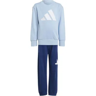 adidas Unisex Kinder ESSENTIALS JOGGER, glow blue/white, 5-6 Years