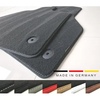 Profi Mats Passform-Fußmatten 2 Velours Fussmatten passend für Smart 453 zweitürer 2014-2024 Premium, 2 Velours Fussmatten passend für Smart 453 zweitürer 2014-2024 Premium