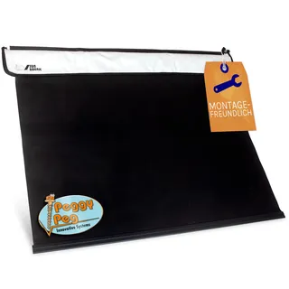 Peggy Peg SunBreak schwarz, 1,10 m, für Kederleiste