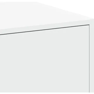 vidaXL Apothekerschrank 30 x 41 x 144,5 cm Weiß