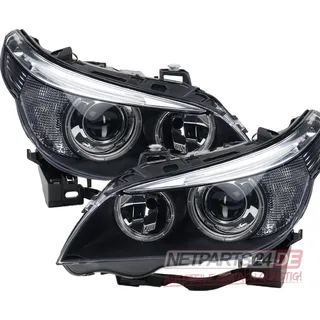 Johns Johns, Scheinwerfer Bi-Xenon Links für BMW 5er E60 E61 05 - 07 als Satz passend