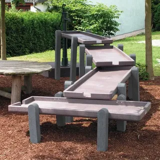 Matschanlage, aus Öko-Kunststoff