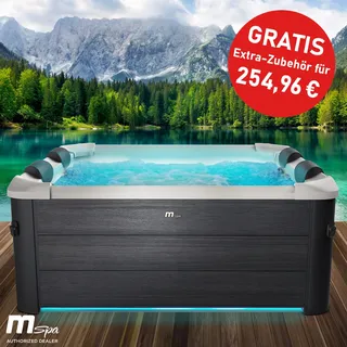 BRAST Mspa Whirlpool OSLO Maxi Set 6 Personen mit LED