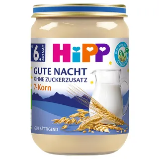 HiPP Gute Nacht 7-Korn-Bio-Brei 4 x 190 g