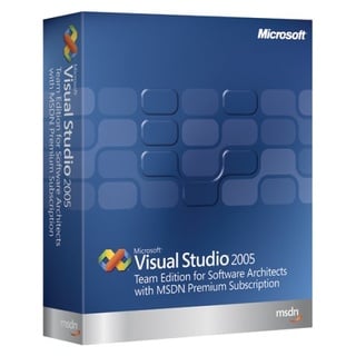 VStudio Team Ed Sft Arch 2005 Win32 English w/MSDN Prem CD