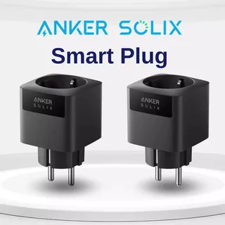 Anker SOLIX Smart Plug*2, WLAN-Steckdose App Fernbedienung für Anker PRO / Plus