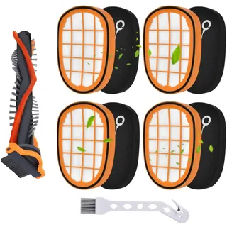 Rebirthcare 4 stück filter für philips speedpro max aqua akkusauger fc6813 FC6822 FC6823 FC6826 FC6723/01 FC6901-FC6904 XC7042/01 xc8045/01 XC8147/01 ersatzfilter für fc5005/01