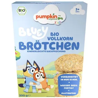 pumpkin organics Pumpkin Bluey Vollkorn Brötchen Backmischung bio