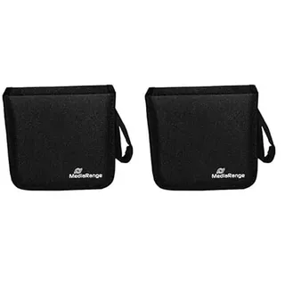 MediaRange CD-Wallet für 24 Discs schwarz