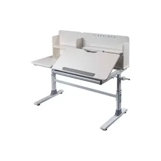Interlink Schreibtisch Sören weiß pulverbeschichtet B/H/L: ca. 60x96x120 cm - Weiss