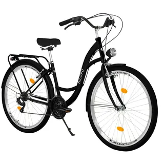 MILORDBIKES Milord 28 Zoll RH 48 cm Damen schwarz