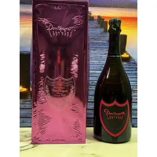 Dom Perignon 2008 Rose LADY GAGA LUMINOUS LED Edition Champagner Metallbox 0,75L