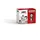 3 Tassen silber inkl. Perfetto Moka Classico 250 g