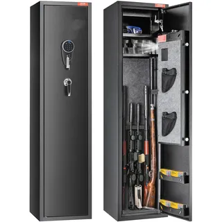 Vevor Waffenschrank für 6 Gewehre Tastenschloss