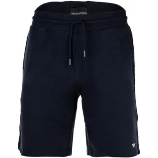 Emporio Armani Herren, Sweatshorts - BASIC TERRY, Bermuda, Baumwoll-Mix blau, XL,