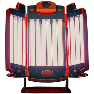 time4wellness Rubino Gesichtssolarium und Oberkörpersolarium (Edition für Collagen und Bräunung)