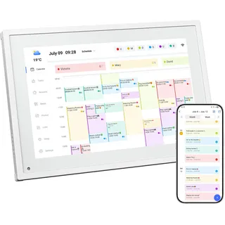 TABWEE P10 Digital Kalender 10.1 Zoll Housework Chart 1080P Touchscreen Calendar