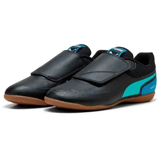 Puma Truco Iii V Jr Hallenfußballschuhe - Black / Aquatic / Tropical Blue / White - EU 32