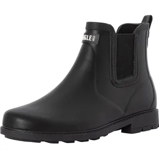 Aigle Kurze Gummistiefel, Schwarz, 44 EU - 44