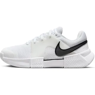 Nike Damen W Zoom Gp Challenge 1 Hc Tennisschuhe, White/Black-White, 41 EU - 41 EU