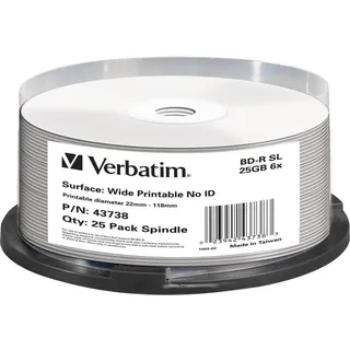 Verbatim BD-R 25GB/1-6x 43738 (VE25)
