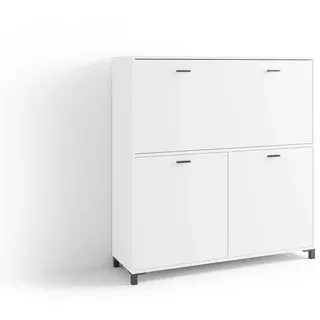 byLIVING Sekretär Montana weiß