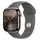 GPS + Cellular 46 mm Titangehäuse natur Sportarmband steingrau S/M