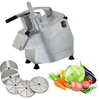 GastroHero Gemüseschneider Eco inkl. 5 Scheiben, 300 kg/Std, Aluminium