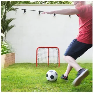 Homcom Rebounder für Fußball, klappbar Fußball Rebounder 63 x 63 cm