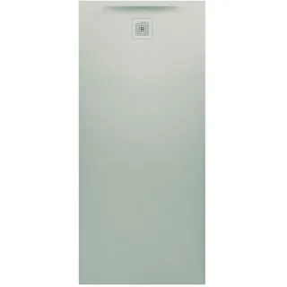 Laufen Pro Rechteck-Duschwanne 180 x 80 cm Mineralguss Hellgrau (H2119590770001)