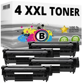 Druckfuxx, Toner, 4x XXL Toner FX-10 für Canon Laserfax L100 L120 L140 L160 PC-D 440 450 Fax-L 100