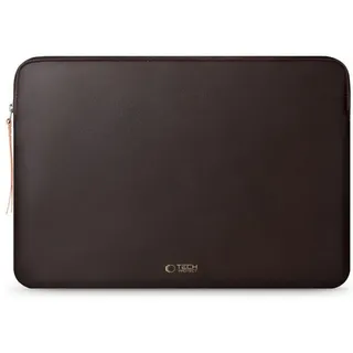 TECH-PROTECT Fleece-Laptoptasche 13-14′′ - Braun