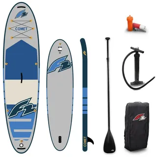 F2 SUP Board Set Comet 320 x 81 x 15 cm grau
