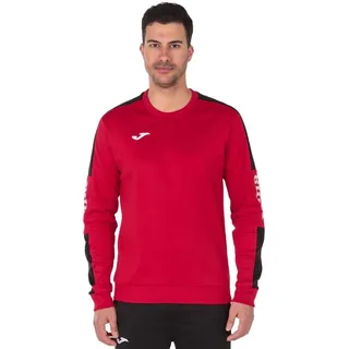 Joma Jungen 100801.601 Sweatshirt, Rot/Schwarz, XXXS