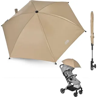 Lorelli UMBRELLA Kinderwagen-Sonnenschirm UVFP 50+/UV50+ universal Halterung, verstellbar, 6768 cm, Hhe 68 cm, leicht 0,4 kg