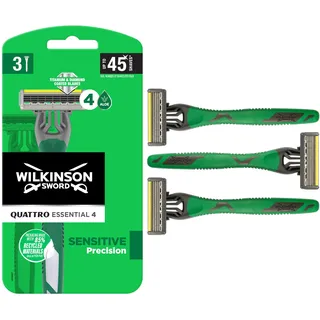 WILKINSON SWORD - Quattro Essential Einwegrasierer, 3 Stück