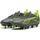 Puma 5 FG/AG matte aged silver/yellow alert 35