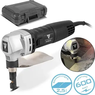 STAHLWERK Blechknabber BK-600 ST mit 600W und 2.000 U/min bis 2,5mm Schnitttiefe