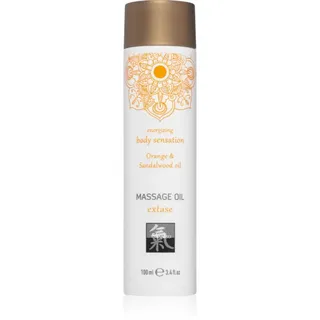 Hot Shiatsu Extase Massageöl für den Körper Orange & Sandalwood 100 ml