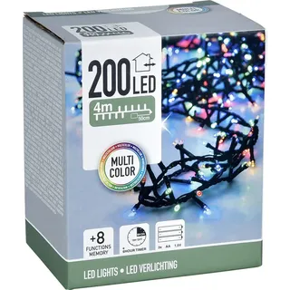 Spetebo LED Lichterkette mehrfarbig 4 m