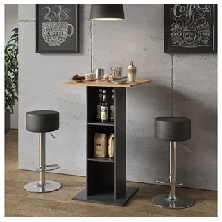 Vicco Bartisch Rodeo 70x70cm 2 Barhockern