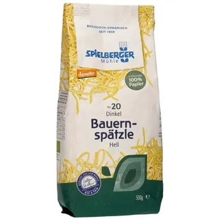 Spielberger Dinkel-Bauernspätzle hell bio 500g