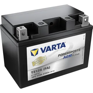 Varta AGM-Motorradbatterie TZ12S FA 12V 11Ah 210A
