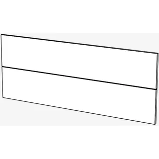 neoro n50 Auszugsfront-Set für Waschtischunterschrank B: 120 cm, BL000677,