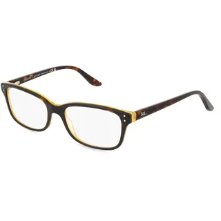 Polo Ralph Lauren RL6062 Damen-Brille inkl. Gläser Vollrand Quadratisch Kunststoff-Gestell 52/16/135, braun