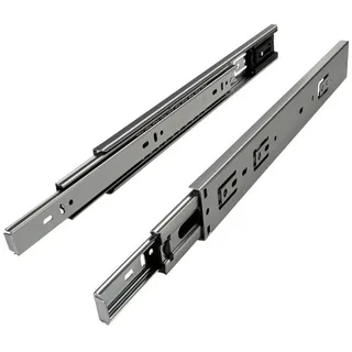 SO-Tech Vollauszug belastbar bis 35 Kg Länge 350 mm mit Selbsteinzug Teleskopauszug Schubladenauszug Schubladenschiene Kv2 von So-tech