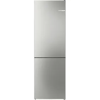 Bosch Serie 4 KGN362LAF Kühl-Gefrierkombination (321 l, 1860 mm hoch, Silber)